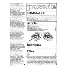 parade |Premier Numéro 2