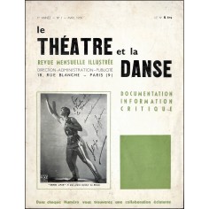 le THÈATRE et la DANSE |Premier Numéro