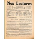 Nos Lectures |Premier Numéro