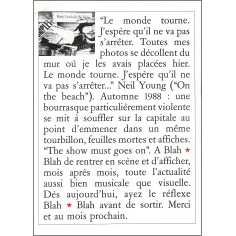 BLAH BLAH |Premier Numéro 2