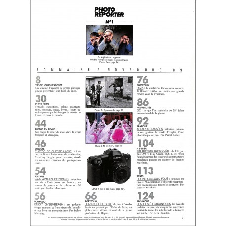 PHOTO REPORTER |Premier Numéro