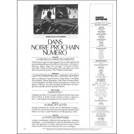 PHOTO REPORTER |Premier Numéro