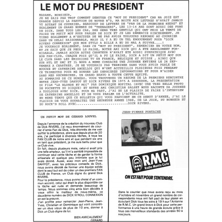 DICK N'ROLL CONNEXION |Premier Numéro