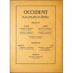 OCCIDENT |Premier Numéro