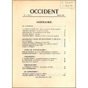 OCCIDENT |Premier Numéro