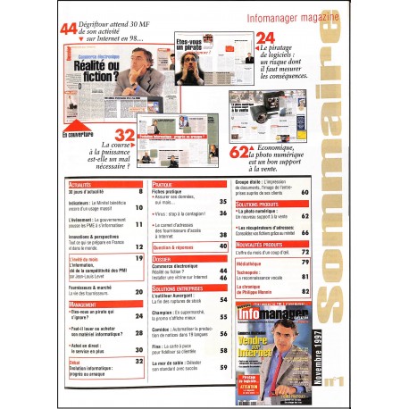 Infomanager magazine |Premier Numéro