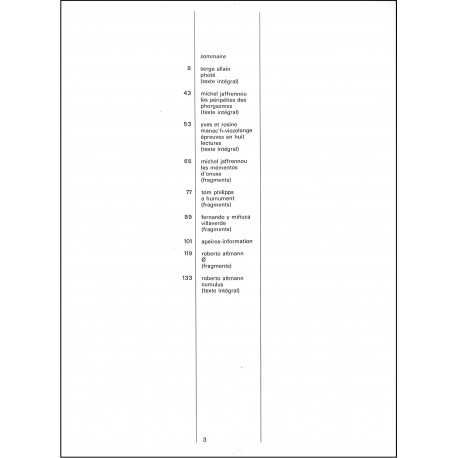 apeïros |Premier Numéro