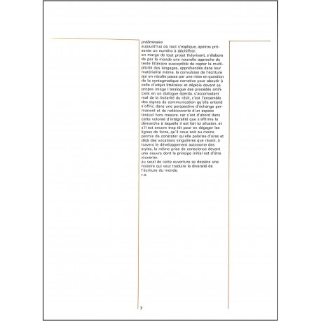 apeïros |Premier Numéro