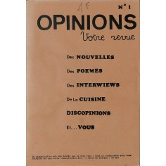 OPINIONS |Premier Numéro