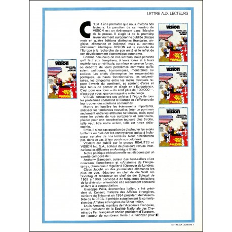 VISION |Premier Numéro