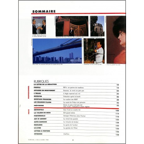 FORTUNE |Premier Numéro