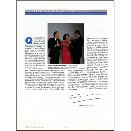 FORTUNE |Premier Numéro