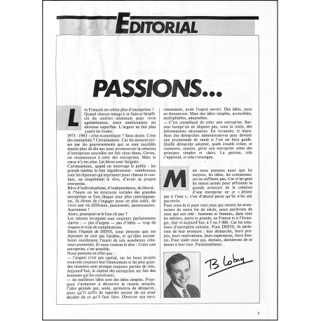 DÉFIS |Premier Numéro