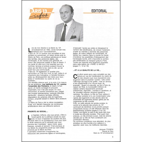 PARIS 13 infos |Premier Numéro