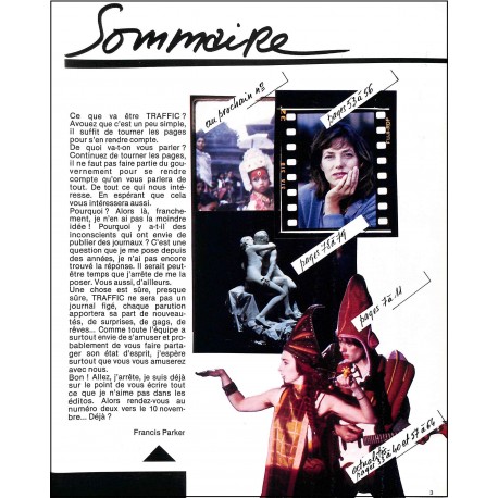 TRAFFIC |Premier Numéro