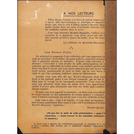 MYSTÈRE Magazine |Premier Numéro