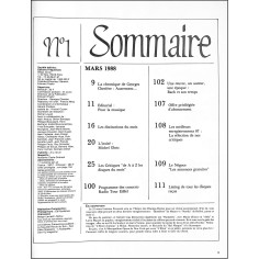 répertoire |Premier Numéro 2