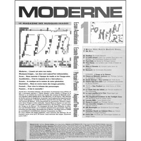 MODERNE |Premier Numéro