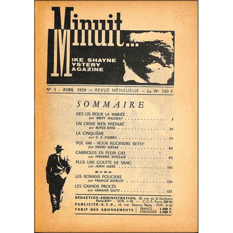 Minuit... |Premier Numéro