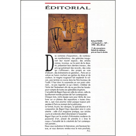 REGART EXPO |Premier Numéro