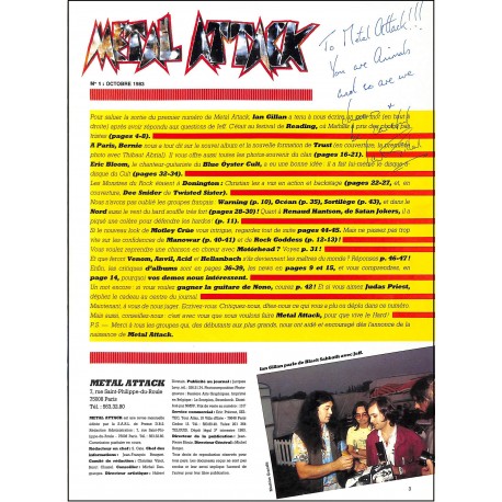 METAL ATTACK |Premier Numéro