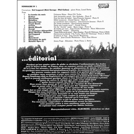 ENFER Magazine |Premier Numéro