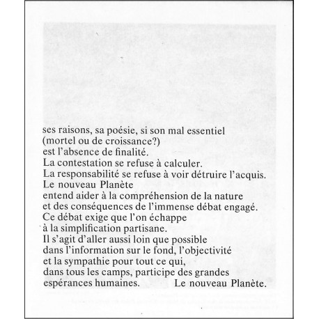le nouveau PLANÈTE |Premier Numéro
