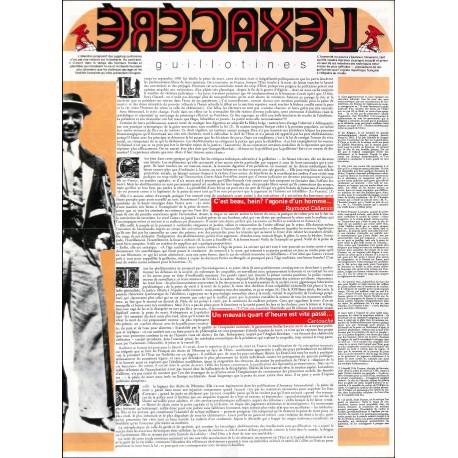 L'EXAGÉRÉ |Premier Numéro