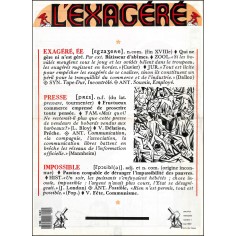L'EXAGÉRÉ |Premier Numéro