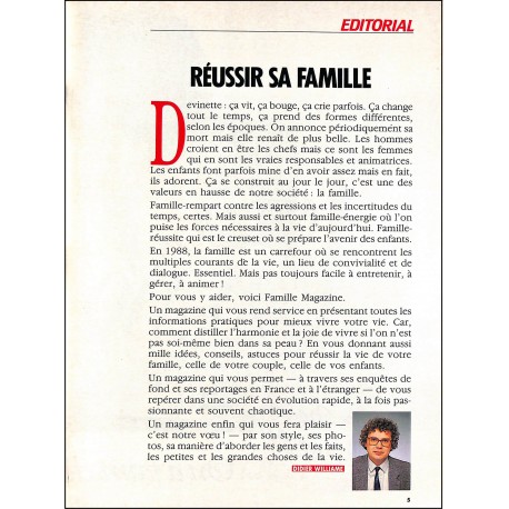 FAMILLE magazine |Premier Numéro
