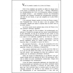 Livres de france |Premier Numéro 2