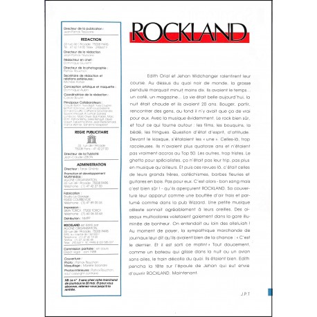 ROCKLAND |Premier Numéro