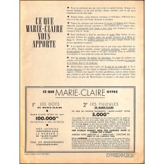 MARIE CLAIRE |Premier Numéro 2