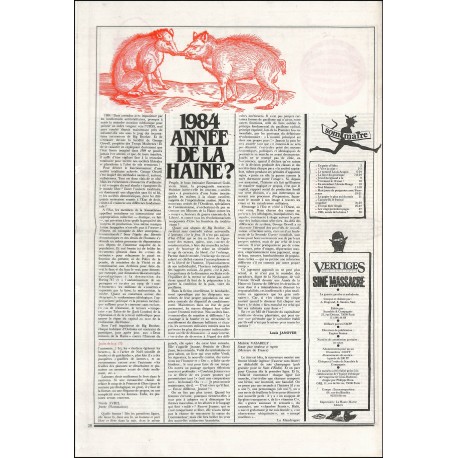 VERTIGES DES LETTRES |Premier Numéro