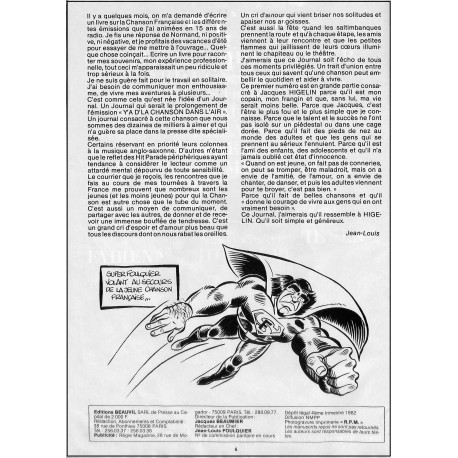 CHANSON 83 |Premier Numéro