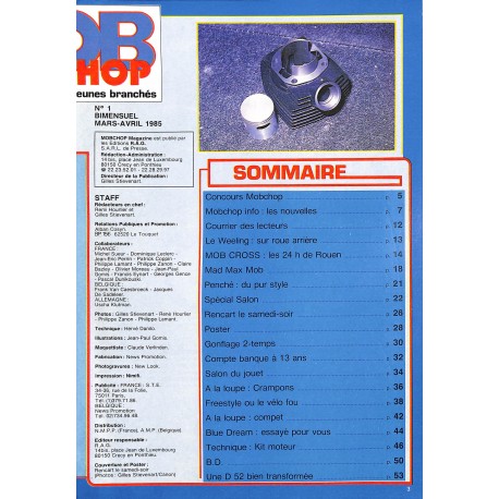 MOB CHOP |Premier Numéro