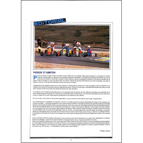 KARTING international |Premier Numéro