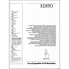 DRIVER MAGAZINE |Premier Numéro 2