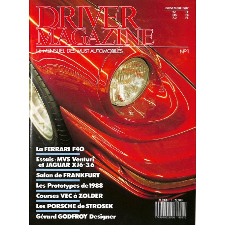 DRIVER MAGAZINE |Premier Numéro