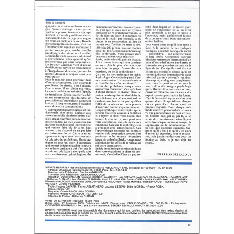 SPORTS reporter |Premier Numéro