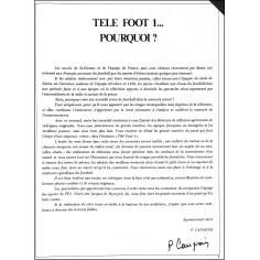 TÉLÉ FOOT 1 |Premier Numéro 2