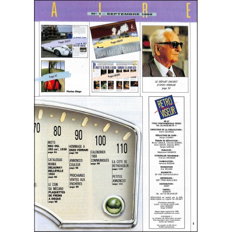 RETRO VISEUR |Premier Numéro