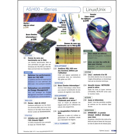 systems journal |Premier Numéro