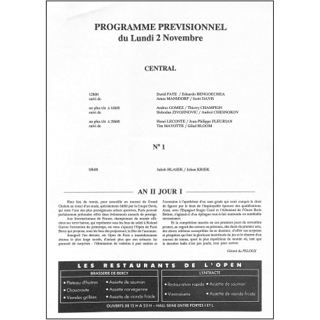 AN 2 JOUR 1 |Premier Numéro