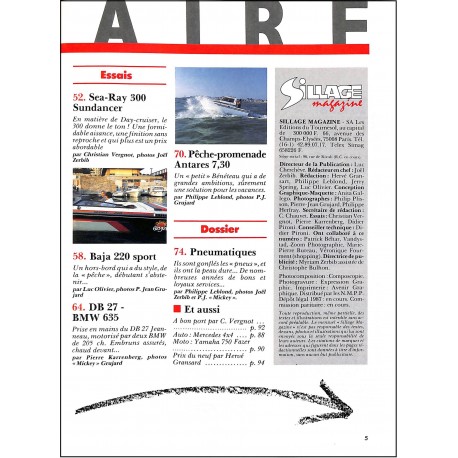 SILLAGE magazine |Premier Numéro