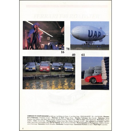 Cabriolet et coupé magazine |Premier Numéro