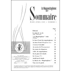 Le Magnétophone |Premier Numéro 2