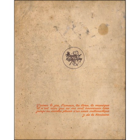 LES CAHIERS DE Marottes et Violons d'Ingres |Premier Numéro