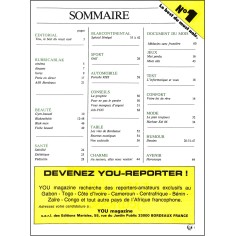 YOU MAGAZINE |Premier Numéro 2