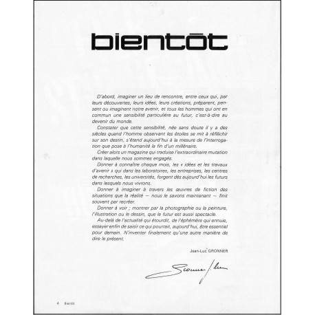 Bientôt |Premier Numéro